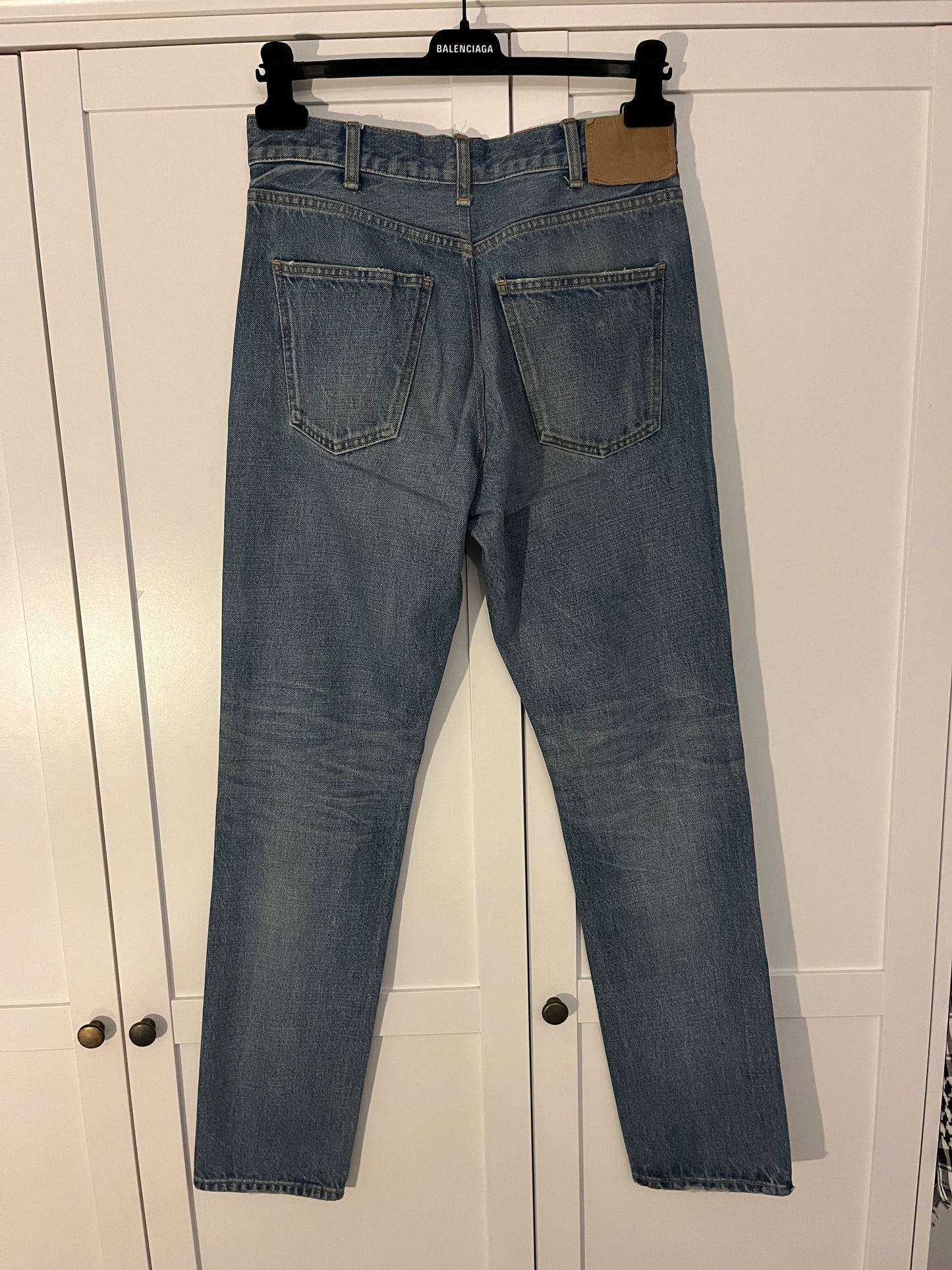 Celine SS20 Union Wash Uniform Denim