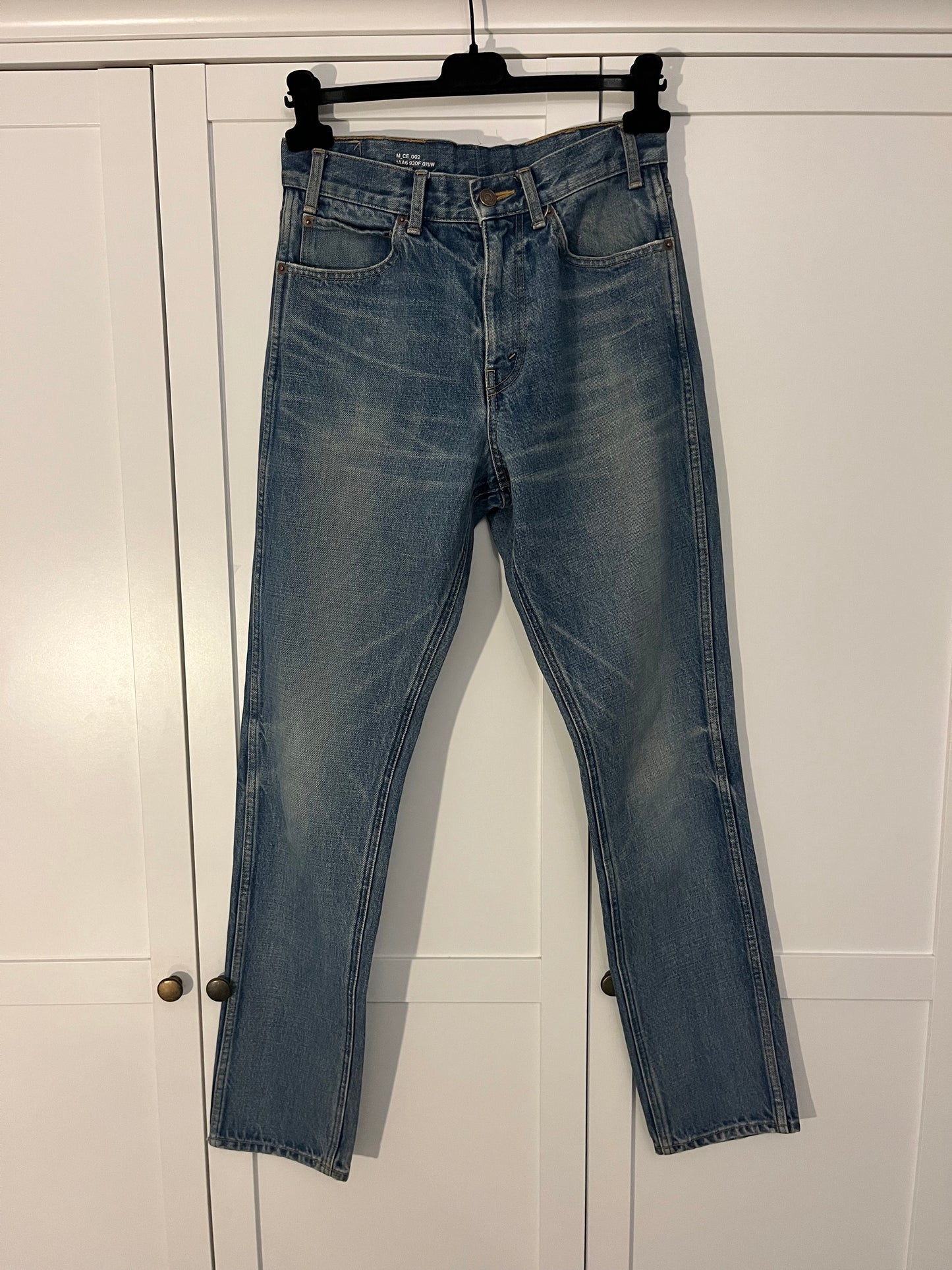 Celine SS20 Union Wash Uniform Denim