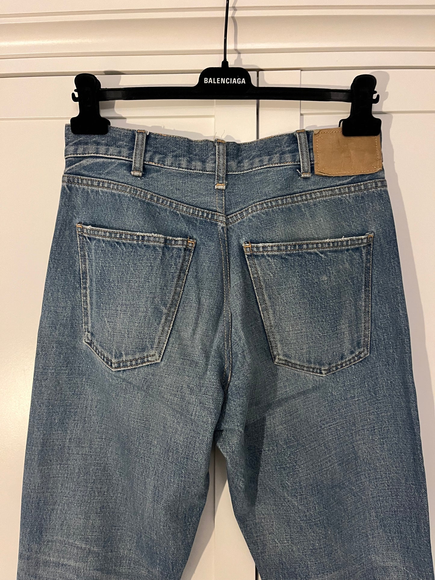 Celine SS20 Union Wash Uniform Denim