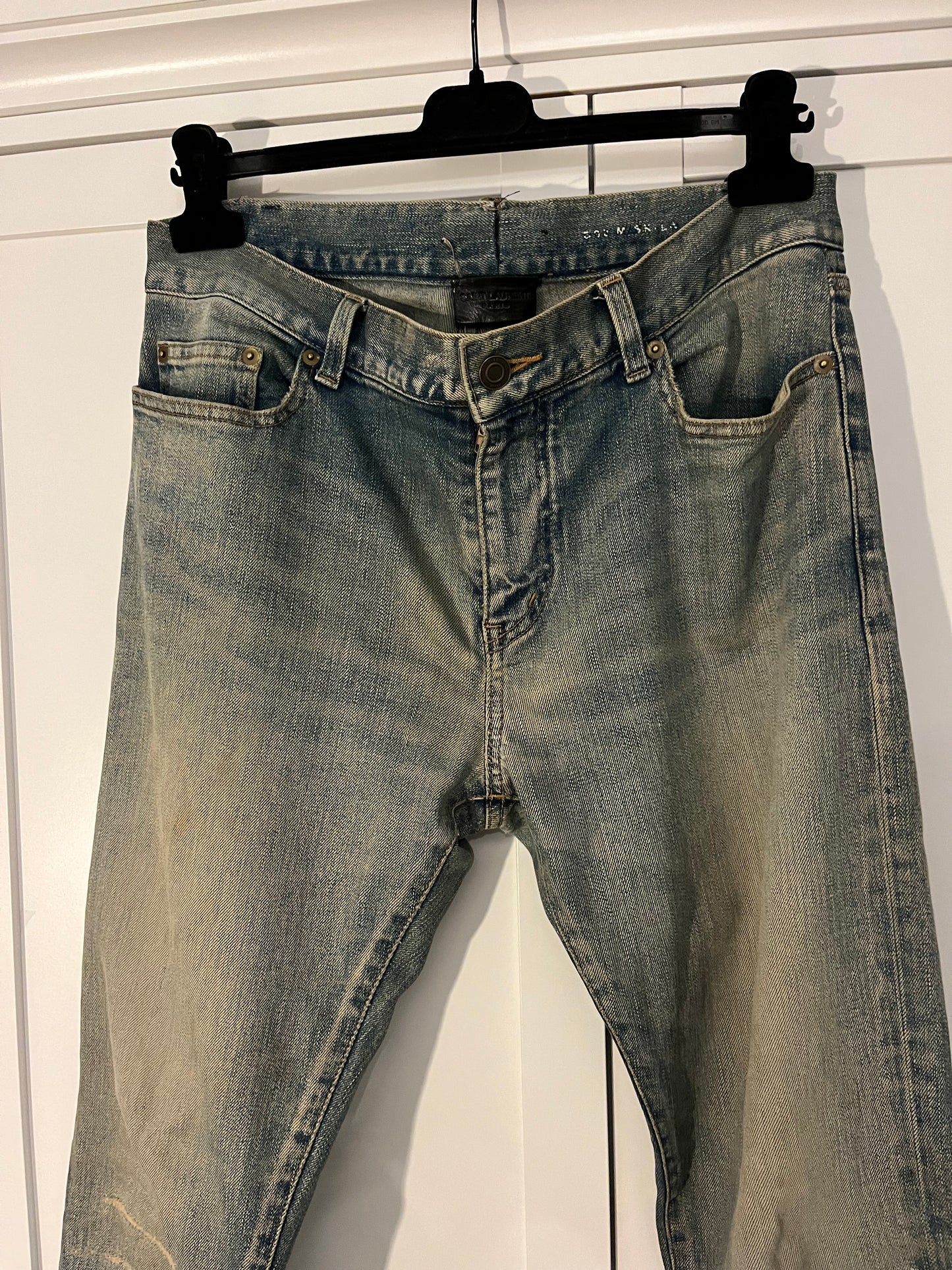 Saint Laurent AW15 “Daze” Mudwash Denim