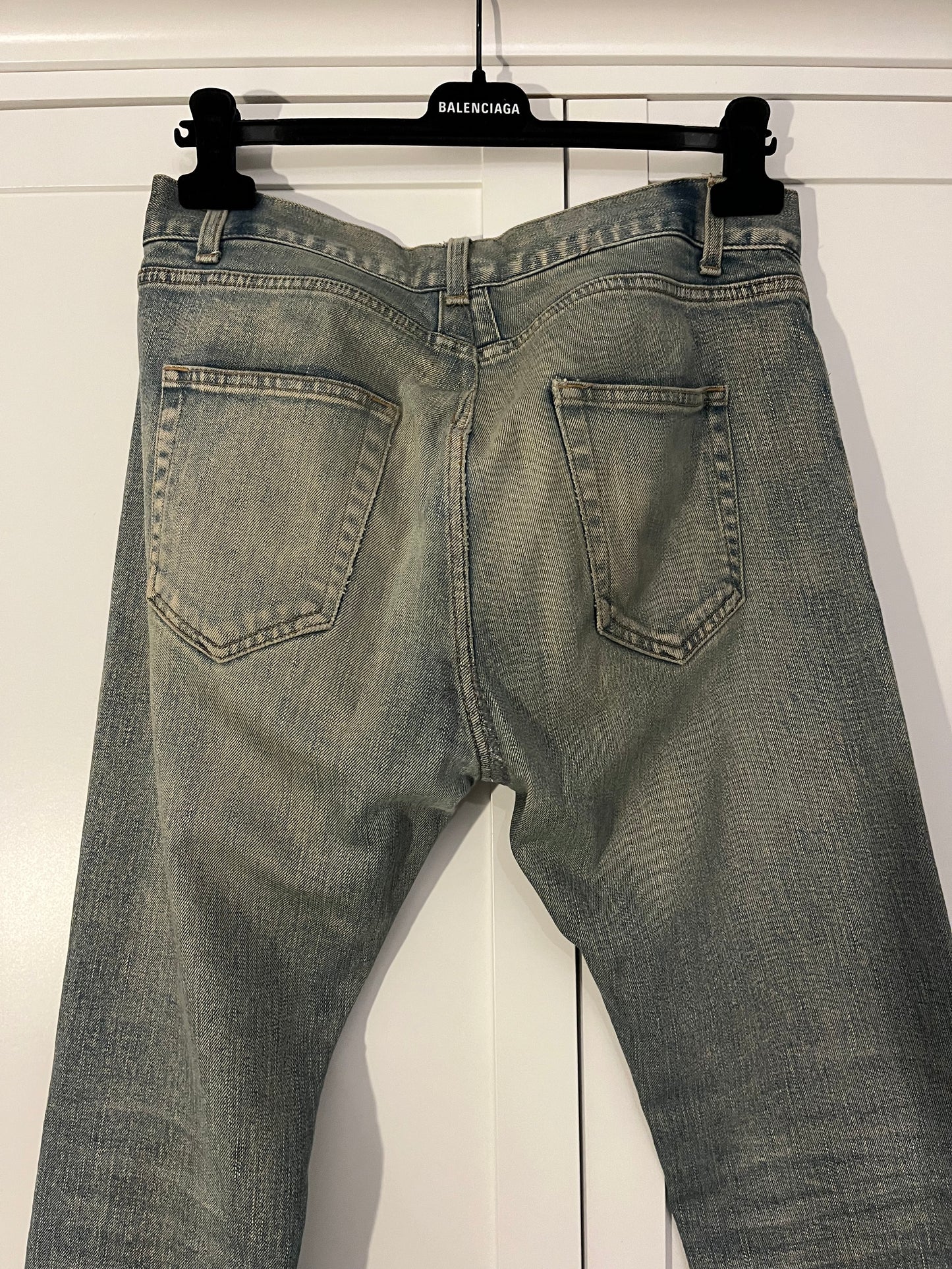 Saint Laurent AW15 “Daze” Mudwash Denim