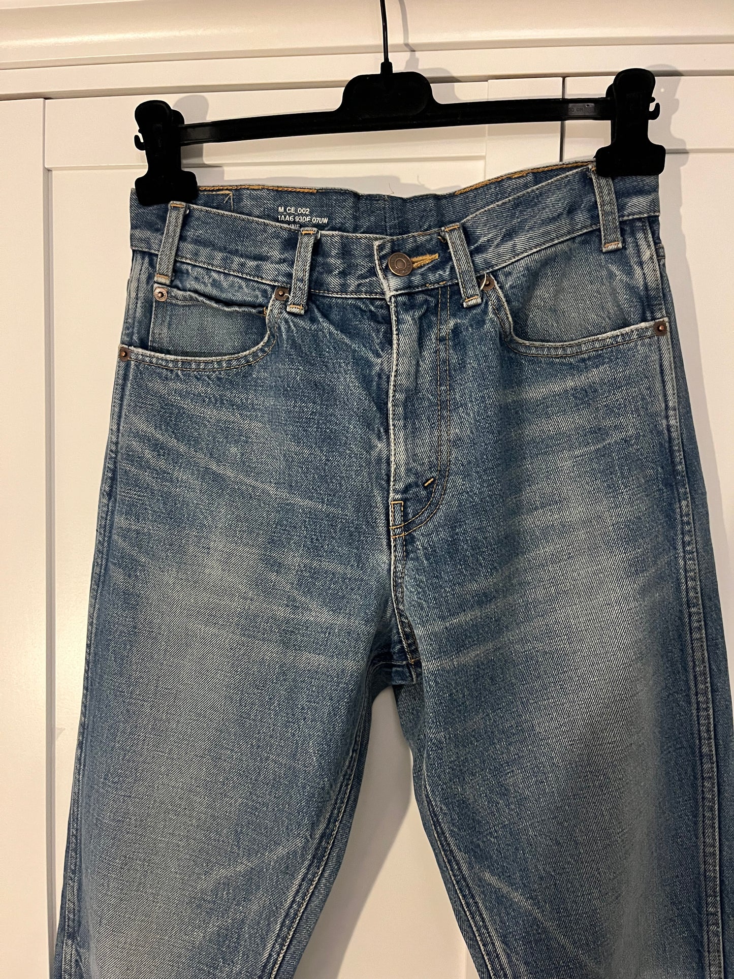 Celine SS20 Union Wash Uniform Denim