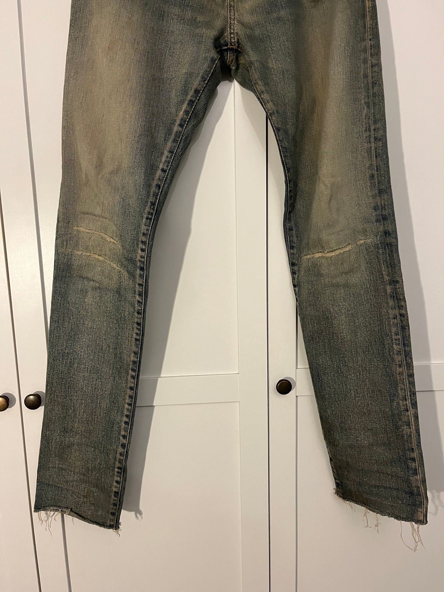 Saint Laurent AW15 “Daze” Mudwash Denim